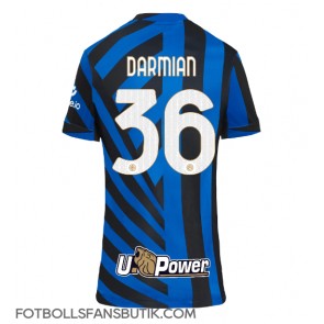 Inter Milan Matteo Darmian #36 Replika Hemmatröja Damer 2024-25 Kortärmad